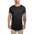 Althlemon Mens Running Hipster Curved Longline Drop Tail Shirt Long Tshirt Workout Casual Tee. 