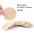 400X Disposible Paper Filter for BOSCH Reusable Tassimo Coffee Capsule Protect From Block Keep Capsule for Cleaning. 