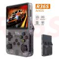 R36S Retro Game Console 20000+ Built-in Games | Handheld Gaming Console with HD Screen.