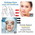 Nose Shaper Lifter Clip Nose Up Lifting Soft Silicone Rhinoplasty Nose Bridge Straightener Corrector Silicone Nose Massage Nose Slimming Beauty Tool.
