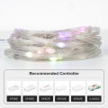 WS2812B RGBIC Christmas Lights LED String 5 m 50 leds WS2812 Birthday Party Room Decoration Light Addressable Individually DC5V. 