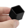 12Pc Square Rubber Feet Cups Table Chair Leg Protect Caps Durable Anti Slip PVC Pads Furniture Legs End Tips Covers Floor Guards. 