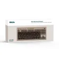 8BitDo Retro Mechanical Keyboard, BT/2.4G/USB-C Hot Swappable Gaming Keyboard with 87 Keys, Dual Super Programmable Buttons. 