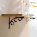 8Pcs Wall Mounted L Shaped Angle Bracket Multifuntional Brace Shelf Brackets Decorative Shelf Brackets Wall Brackets S.