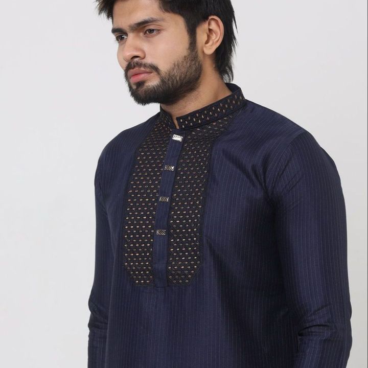 Black%20Embroidery%20Panjabi%20for%20men,%202025%20new%20panjabi%20-%20Image%202