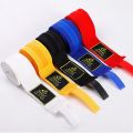 2 Rolls Cotton Sports Strap Boxing Bandage Sanda Muay Thai Taekwondo Hand Gloves Wraps Boxing Handwraps for Training Bandages. 