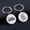 TV Show Friends Monica Rachel Phoebe Joey Ross Chandler Keychain Custom 25th Anniversary Key Chain for Friends Jewelry Gift. 
