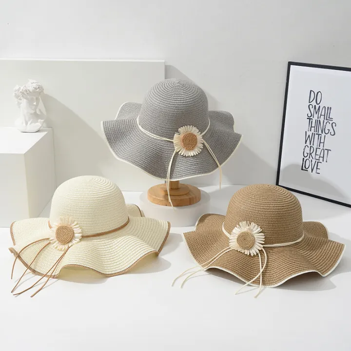 New%20Grass%20Knitted%20Hat%20for%20Spring%20Summe%20Sunflower%20Design%20Sunshade%20Hat%20for%20Outdoor%20Vacation%20Sun%20Protection%20UV%20Protection%20Sun%20Hat%20-%20Image%204
