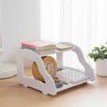 Wifi Router Stand Shelf Double Layer Wall Mounted Shelf Home decorator - Bix Super shop. 