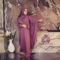 Best Stylish Dubai Cherry Fabric Abaya Borka for Muslim Women. 