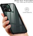 OPPO RENO 14 5G Protective Black Border Crystal Clear Xundd Mobile Back Case Cover.