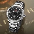 Understated -Craftsmanship and Trendy -NAVIFORCE NF9090 - Silver Stainless Steel Analog Watch for Men- Progressively Better. 