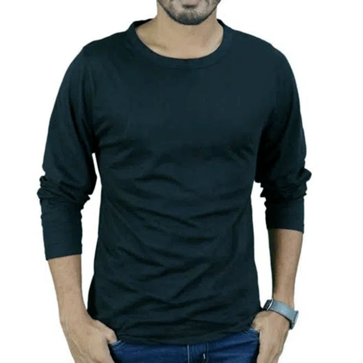 Full%20Sleeve%20O-Neck%20T-Shirt%20(Many%20Colors%20Available)%20-%20Versatile%20O-Neck%20Style%20for%20Every%20Occasion%20-%20Image%204
