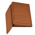 Bedside Organizer, Bed Bedside Organizer Hanging 5 Pocket Soft Felt Bed Pockets Bedside Storage Organizer Brown.