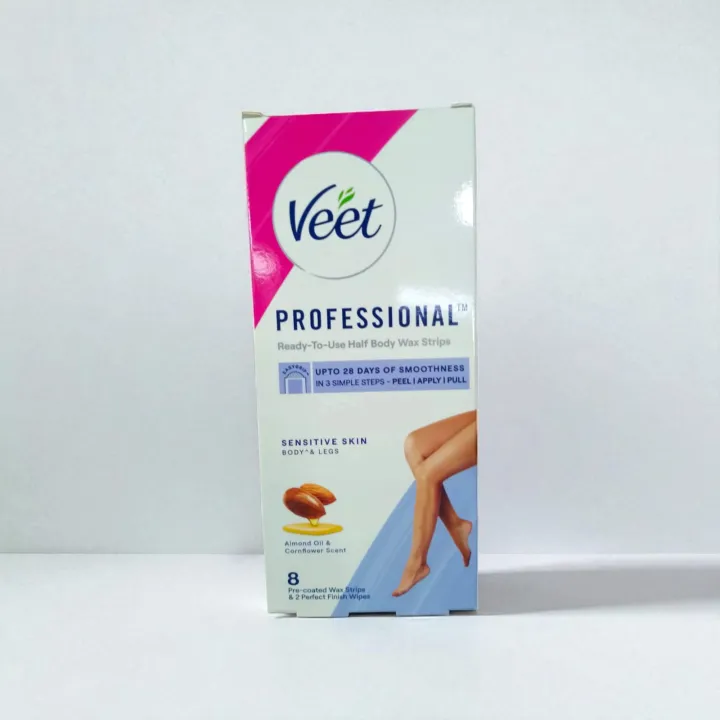 Veet%20Hair%20Removal%20Wax%20Strips%20For%20Sensitive%20Skin%20(%208%20Wax%20Strips%20)%20-%20Image%204