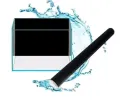 Aquarium matt background sticker per sq feet calculated customized shape. 