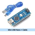 ATMEGA328P V3.0 Arduino Nano Module CH340G Improved Version Electronic Building Blocks Mini USB With Cable.
