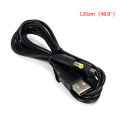 【support】 1Pc 2 in 1 USB 2.0 Data Cable Charger Lead for PSP 1000 2000 3000 Portable Game Accessory Leima. 