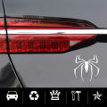 3D Metal Spider Car Sticker Logo for Bike Motor Car Silver Chrome Motor Emblem. 