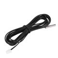 3X 2M NTC Thermistor Temperature Sensor Waterproof Probe Wire 10 K 1% 3950 Black. 