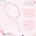 ALPSPORT New Cherry 100% Full Carbon Fiber Original Design Goddess Model for Girl Badminton Racket T800 Strings Grips Installed Pink Reket ALP TX Raket Rsl Yonex Liling Victor. 