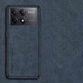 For Xiaomi Poco X6 Pro Case Blended Matte Soft Shell Wool Texture Design Anti Knock Male For Xiaomi Poco X6 Back Cover. 
