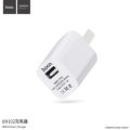 Hoco UH102 Lightweight Smart Charger Adapter 5V - White.