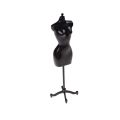 【The road to happiness Store】1PCS Doll Gown Form Mannequin Model Stand Rack Holder Black White Color. 