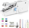 Premium Quality Mini Hand Sewing Machine Portable Handheld Stitch Cordless Batteryed for Home / Travel. 