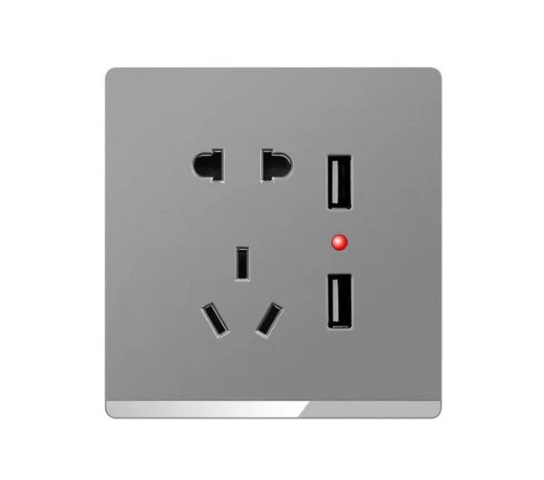 Five%20Hole%20Dual%20USB%20-%20AC%20220V%2016A%20Wall%20Mount%20Switch%20Panel%20-%20Image%202