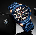 CURREN Luxury Quartz Wristwatch Men Sport Watches 8336 Stainless Steel Band Chronograph Clock Male Waterproof. 