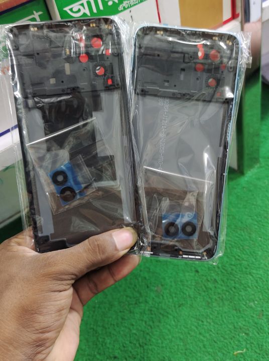 Replacement%20Backshell%20Panel%20plus%20frame%20for%20Realme%209i%20Battery%20Back%20Door%20Back%20panel%20-%20Image%203