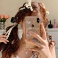 Kpop Accessories Lolita Girls Bow Hairpin Sweet Cute Girl Female Hair Clips Barrettes Lovely Headwear Hair Accessories 1pc. 