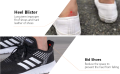 Heel Grips & Grips Inserts – Reusable Heel Guards Liners for Loose Shoes & Big Boots | Comfortable Soft Soft Sponge Heel Pads for Shoes Too Big. 