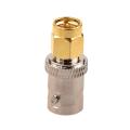 Tone SMA Male to Silver Tone BNC Female Connector Adapter.