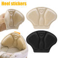 Heel Stickers Heel Protectors Sneaker Shrinking Size Insoles Anti-wear Feet Shoe Pads Adjust Size High Heel Cushion Inserts. 