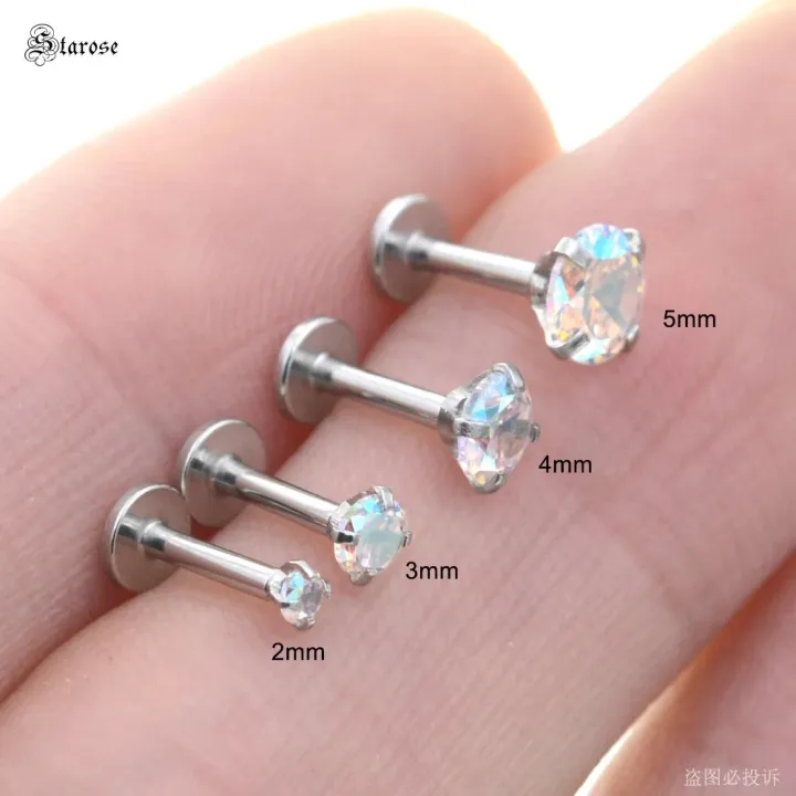 Starose%204pcs%202~5mm%20Rainbow%20Gem%20Nose%20Ring%20Labret%20Lip%20Piercing%20Kit%20Nostril%20Piercing%20Helix%20Studs%20Tragus%20Earrings%20Ear%20Piercing%20Oreja%20-%20Image%204