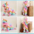 Toddler Dinosaur Bodysuit Anime Unicorn Colorful Dinosaur Cospaly Crawling Suit Baby Flannel Animal Costume Warm Sleepwear. 