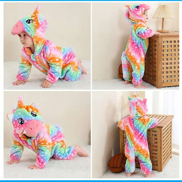 Toddler%20Dinosaur%20Bodysuit%20Anime%20Unicorn%20Colorful%20Dinosaur%20Cospaly%20Crawling%20Suit%20Baby%20Flannel%20Animal%20Costume%20Warm%20Sleepwear%20-%20Image%206