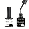 Black White Gel Nail Polish For Manicure LED/UV Gel Varnishes For Nails Art 8ml Semi-permanent Nail Polish Nails Products. 