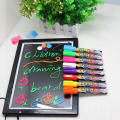 Window Paint Markers for Glass Washable Liquid Chalk Marker Neon Glass Markers Pen for Cars, Auto, White Board, Chalkboard, Black board, Tire, Mirrors 8 Colors. 