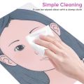 2Pcs Plastic Practice Face Training Makeup Template Model Painting Stencils Board Kids Face Paint Practice Board Side Faceing. 