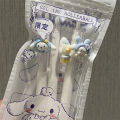 3Pcs/set Kawaii Sanrio Hello Kitty Cinnamoroll Kuromi 0.5mm Gel Pen Cute Writing Pen Cartoon School Student Stationery Supplies Gift. 