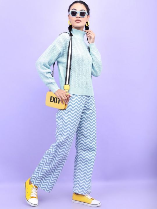 Pantoneclo%20Premium%20Women's%20Cable%20Design%20High%20Neck%20Sweater%20/%20Cardigan%20/%20Pullover%20-%20Image%206