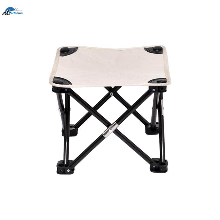 Folding Stool Seat Easy to Carry Compact Chair Footrest Chair Ottoman Camping Chair Foot Stool Saddle Chair for Backpacking Hiking Traveling