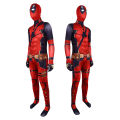 Deadpool Cosplay Costume for Men Women Zentai Jumpsuit with Mask Halloween Party Outfit Movie 2024. 
