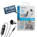 BOYA BY-M1 Omni Directional Lavalier Microphone for Mobile & DSLR.