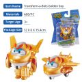 Super Wings S5 2" Mini Transforming Deformation Transform-a-Bots Airplane Action Figures Robot Transformation Toys For Kids Gif. 