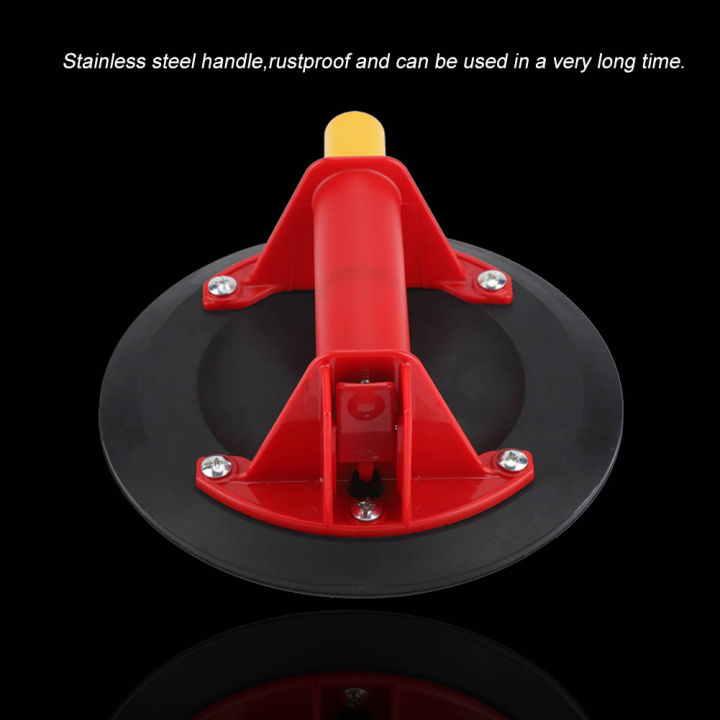 8 Inches Vacuum Suction Cup Manual Pump Single Handle for Lifting Glass