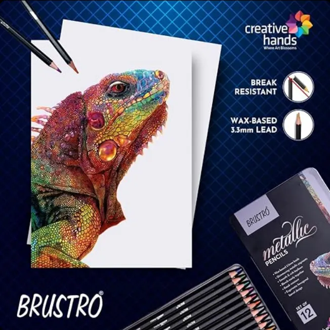 BRUSTRO%20Artist%20Metallic%20Colour%20Pencil%20Set%20of%2012%20Shades%20-%20Image%203